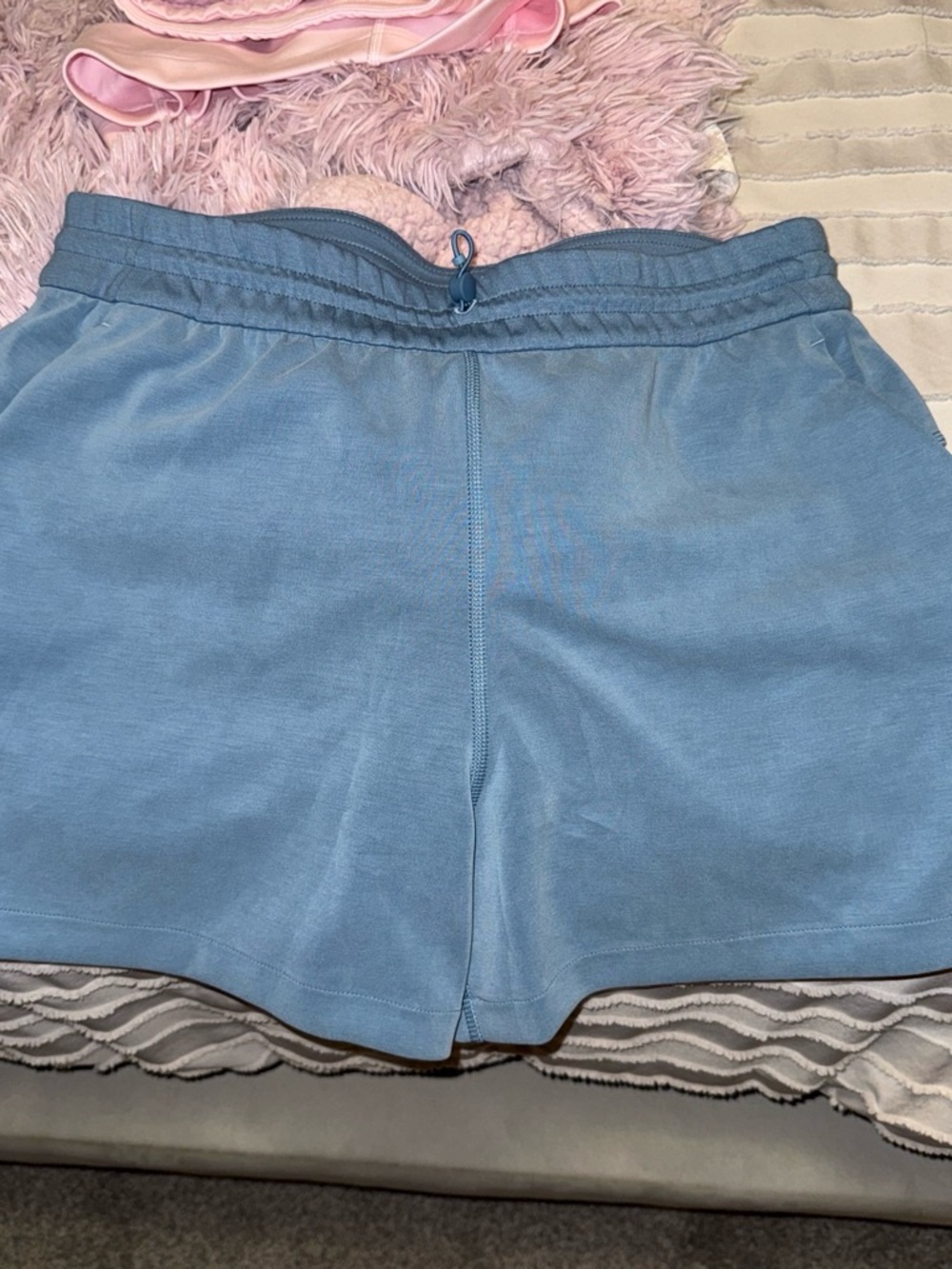 lululemon athletica Sky Blue Drawstring Athletic Shorts